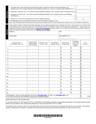 Form MO-NJD Small Business Deduction for New Jobs Under Section 143.173, Rsmo - Missouri, Page 2