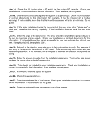Application for Renewable Energy Equipment Exemption - Maine, Page 3