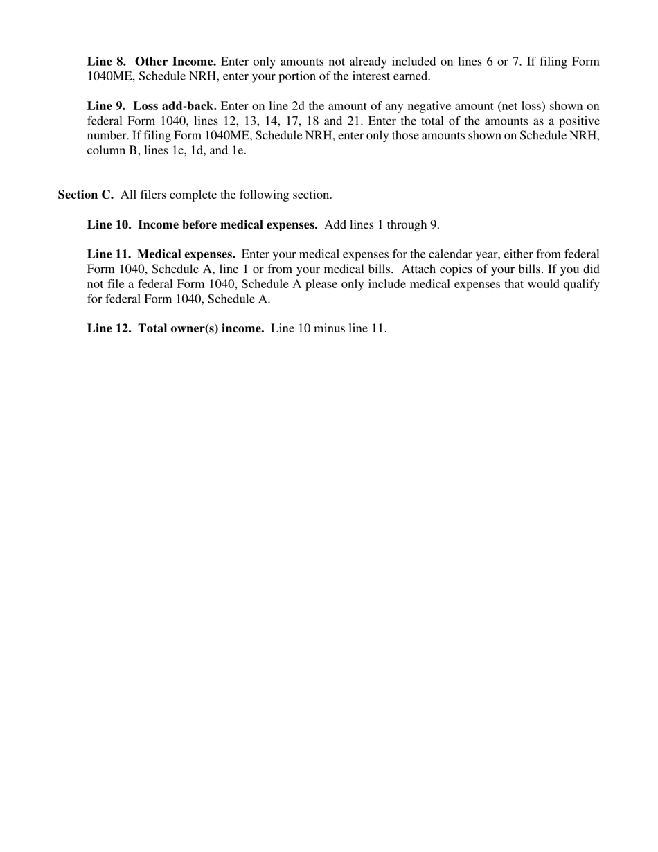 Request for Alternative Sale Process for Foreclosed Homes - Maine, Page 4
