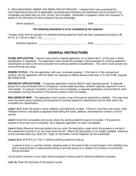 Application for Working Waterfront Land Classification - Maine, Page 2