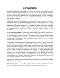 Request for Pre-approval of Course for Continuing Education Credit - Maine, Page 2