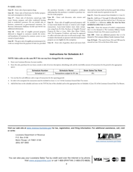 Instructions for Form R-1029 Sales Tax Return - Louisiana, Page 2