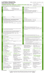 FEMA Form 086-0-5T Preferred Risk Policy and Newly Mapped Application - Legacy Rating Plan