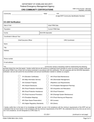 FEMA Form 086-0-35A Crs Community Certifications, Page 5