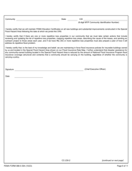 FEMA Form 086-0-35A Crs Community Certifications, Page 6