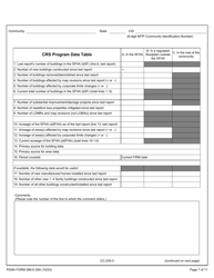 FEMA Form 086-0-35A Crs Community Certifications, Page 7