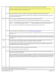 FEMA Form 086-0-35 Community Rating System Application Letter of Interest and Quick Check, Page 10