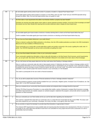 FEMA Form 086-0-35 Community Rating System Application Letter of Interest and Quick Check, Page 6
