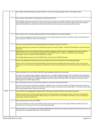 FEMA Form 086-0-35 Community Rating System Application Letter of Interest and Quick Check, Page 8