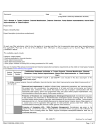FEMA Form 086-0-35B Crs Community Certifications for Environmental and Historic Preservation, Page 11
