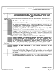 FEMA Form 086-0-35B Crs Community Certifications for Environmental and Historic Preservation, Page 12