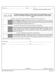 FEMA Form 086-0-35B Crs Community Certifications for Environmental and Historic Preservation, Page 13