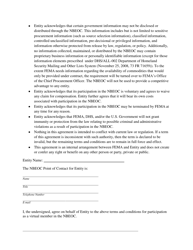 National Business Emergency Operations Center Membership Agreement, Page 2