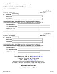 CBP Form 339V Download Fillable PDF Or Fill Online Annual User Fee ...