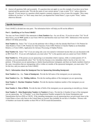 Instructions for USCIS Form I-864EZ Affidavit of Support Under Section 213a of the Ina, Page 4