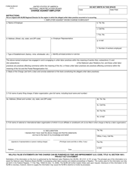 Form NLRB-501 &quot;Charge Against Employer&quot;, Page 2