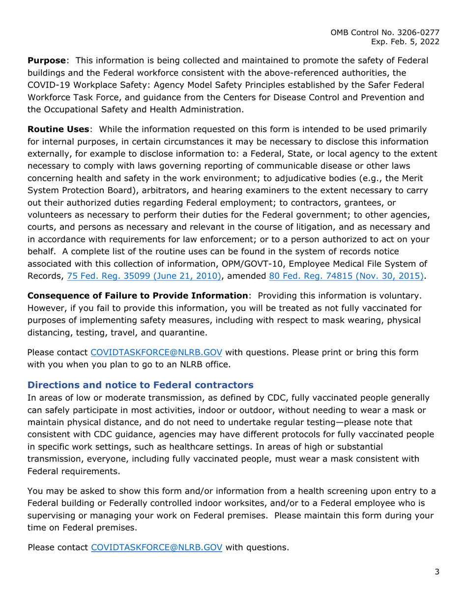 Certification of Vaccination, Page 3