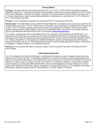 ICE Form 10-002 Electronic Funds Transfer Waiver Request Form, Page 2