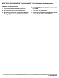 Form HUD-70038-D Request for Confirmation of Investments, Page 2