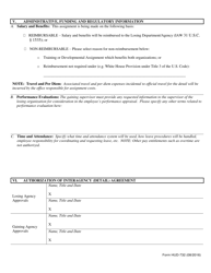 Form HUD-732 Appendix C Interagency Agreement, Page 2