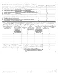 Formulario HUD-40055 Reclamo Por Gastosrealesy Razonables Por Mudanzay Afines - No Residenciales (Spanish), Page 3