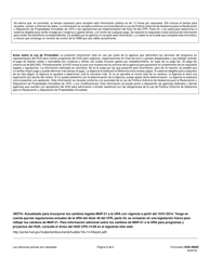 Formulario HUD-40055 Reclamo Por Gastosrealesy Razonables Por Mudanzay Afines - No Residenciales (Spanish), Page 6