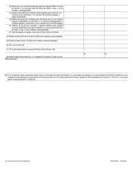 Formulario HUD-40072 Reclamo Por Asistencia Para La Renta O La Compra (Spanish), Page 3