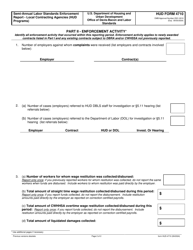 Form HUD-4710 Semi-annual Labor Standards Enforcement Report - Local Contracting Agencies (Hud Programs), Page 2