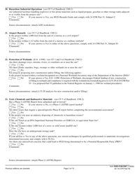 Form HUD-4128 -OHF Environmental Assessment and Compliance Findings for the Related Laws, Page 5