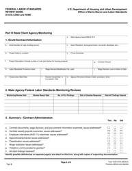 Form HUD-4743 Federal Labor Standards Review Guide State-Cdbg and Home, Page 4