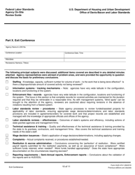 Form HUD-4741 Federal Labor Standards Agency on-Site Monitoring Review Guide, Page 10
