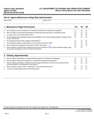 Form HUD-4741 Federal Labor Standards Agency on-Site Monitoring Review Guide, Page 8