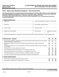 Form HUD-4741 Federal Labor Standards Agency on-Site Monitoring Review Guide, Page 9