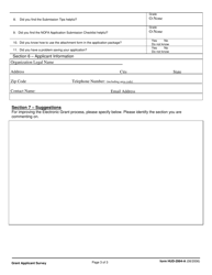 Form HUD-2994-A You Are Our Client Grant Applicant Survey, Page 3