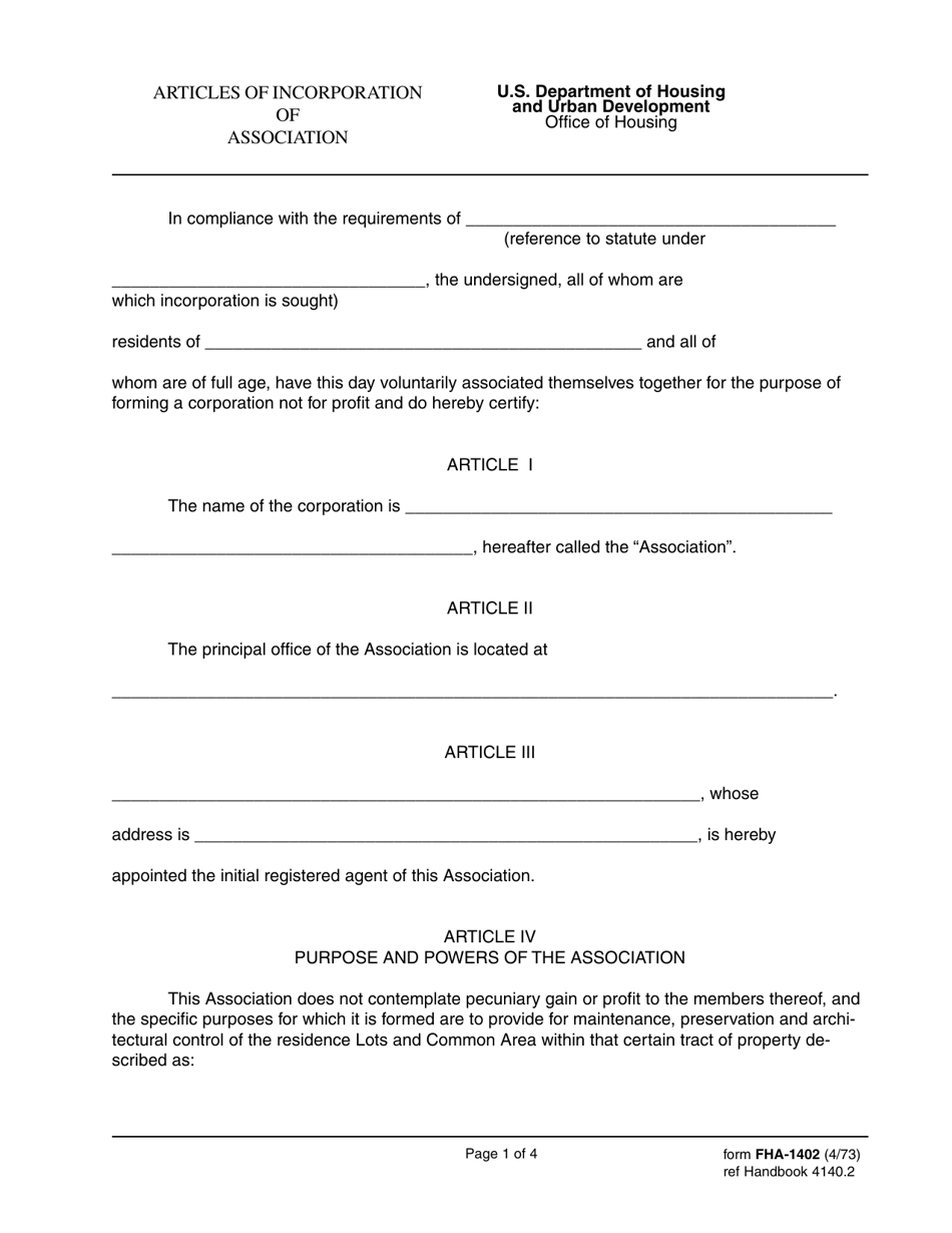 Form Fha 1402 Fill Out Sign Online And Download Fillable Pdf Templateroller 5754