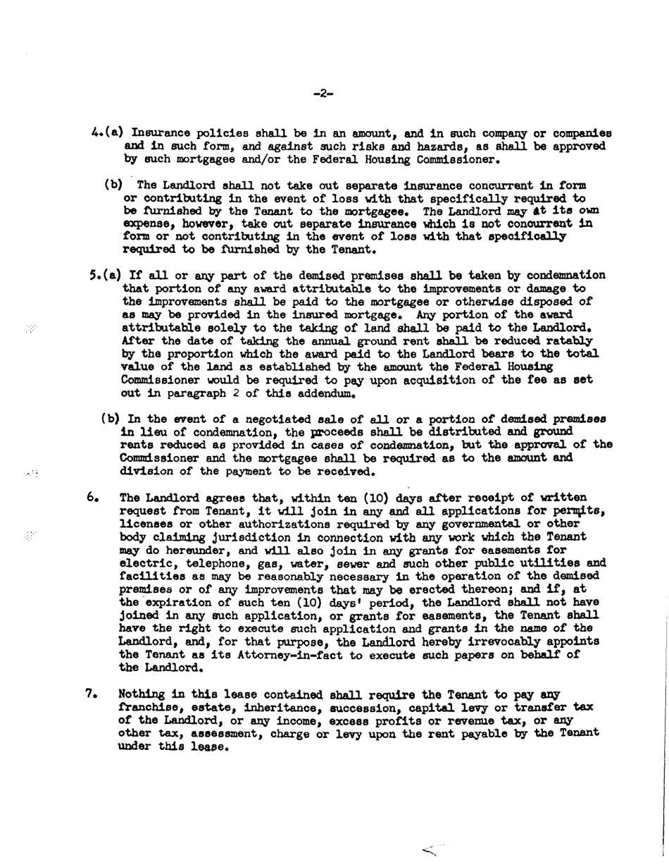 Form FHA-2070 Instructions for Leasehold 207 Projects, Page 2