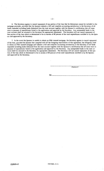 Form FHA-2291 Loan Contract and Trust Agreement (Low-And Moderate-Income Sponsor Assistance), Page 2