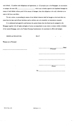 Form FHA-2479 Off-Site Bond, Page 2