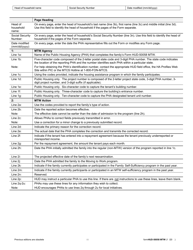Form HUD-50058 MTW Mtw Family Report, Page 4