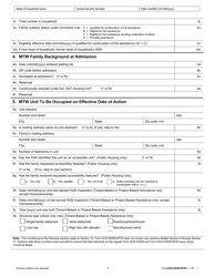 Form HUD-50058 MTW Mtw Family Report, Page 9