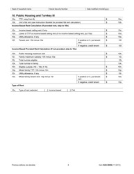 Form HUD-50058 Family Report, Page 15