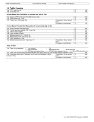 Form HUD-50058 MTW EXPANSION Family Report, Page 15
