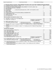 Form HUD-50058 MTW EXPANSION Family Report, Page 17