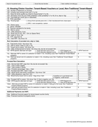 Form HUD-50058 MTW EXPANSION Family Report, Page 19
