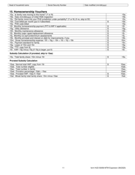 Form HUD-50058 MTW EXPANSION Family Report, Page 22