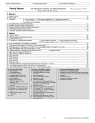 Form HUD-50058 MTW EXPANSION Family Report, Page 3