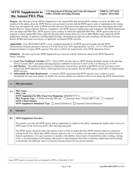 Form HUD-50075-MTW Mtw Supplement to the Annual Pha Plan, Page 3
