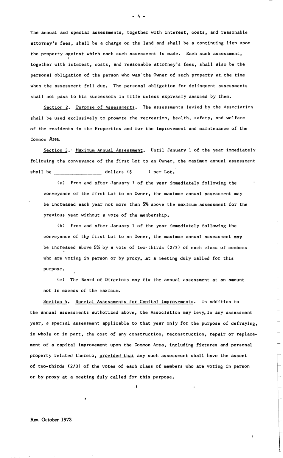Form FHA-1400 Suggested Legal Documents for Planned-Unit Developments, Page 11