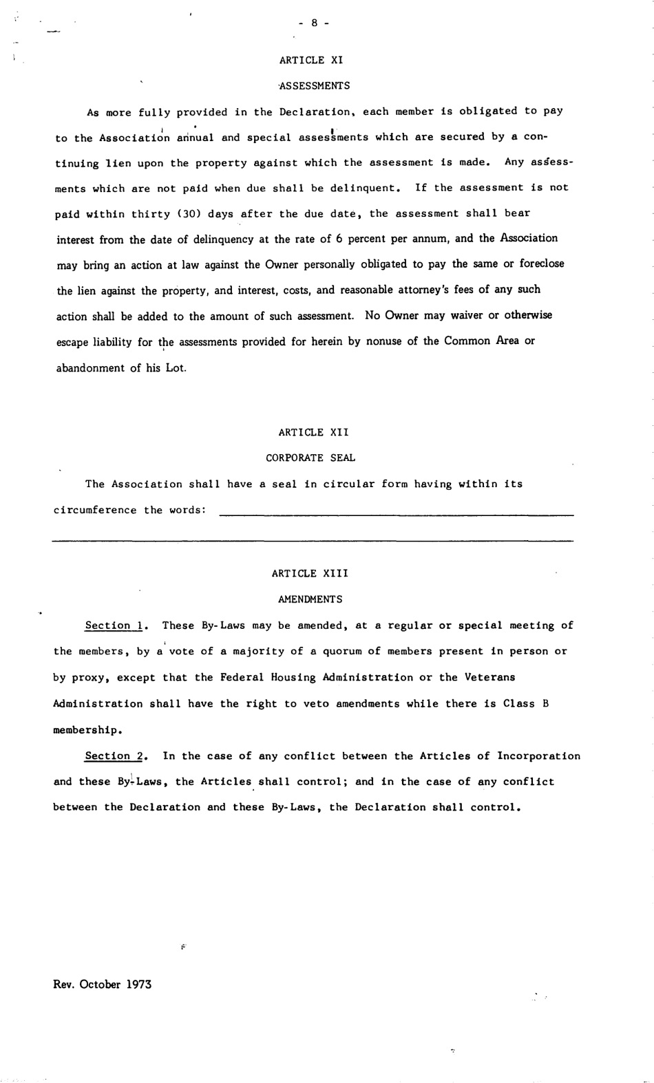 Form FHA-1400 Suggested Legal Documents for Planned-Unit Developments, Page 27