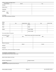 Form HUD-5087 Outline Specification, Page 4